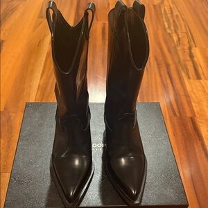 The Kooples Black Leather Women's Boots